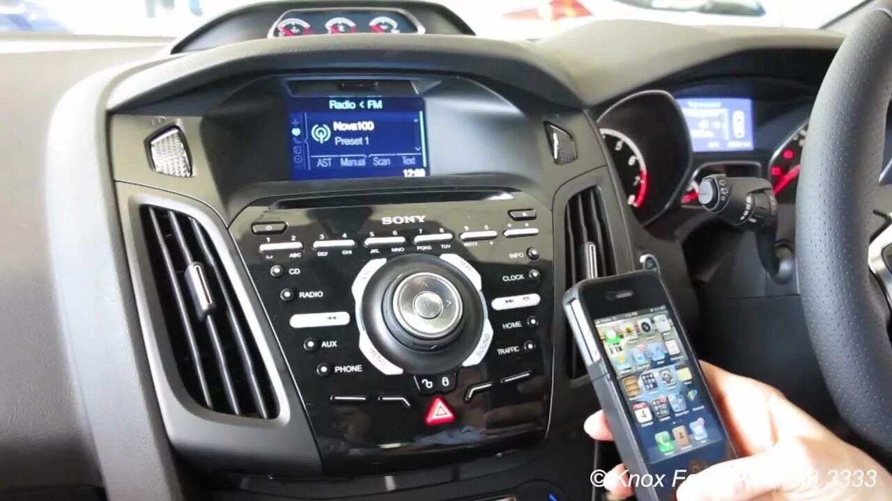 Подключение ipod focus 3 Knox Ford - How to Connect Bluetooth Phone With Ford Focus SYNC ® connectivity s