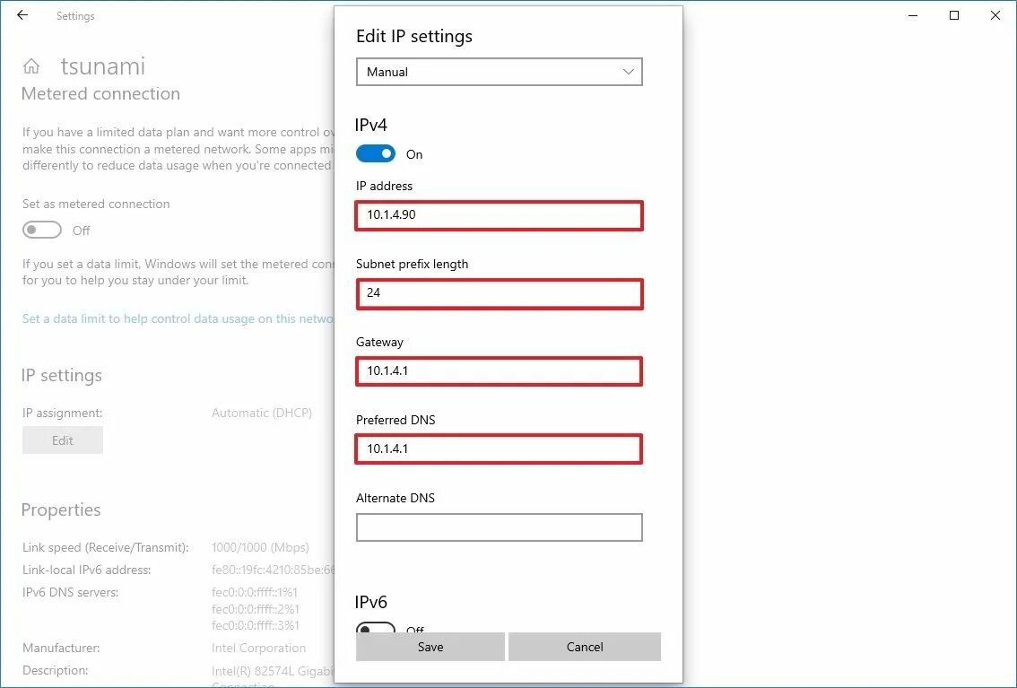 Подключение ipv6 windows 10 How to configure a static IP on Windows 10 or 11 Windows Central