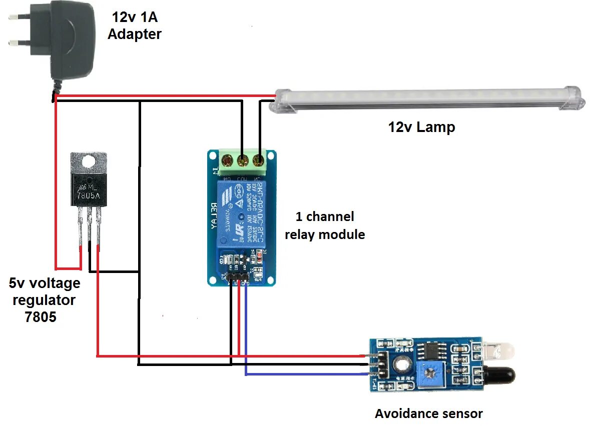 Подключение ir датчика Converting IR Obstacle Sensor into a "waving switch" All About Circuits