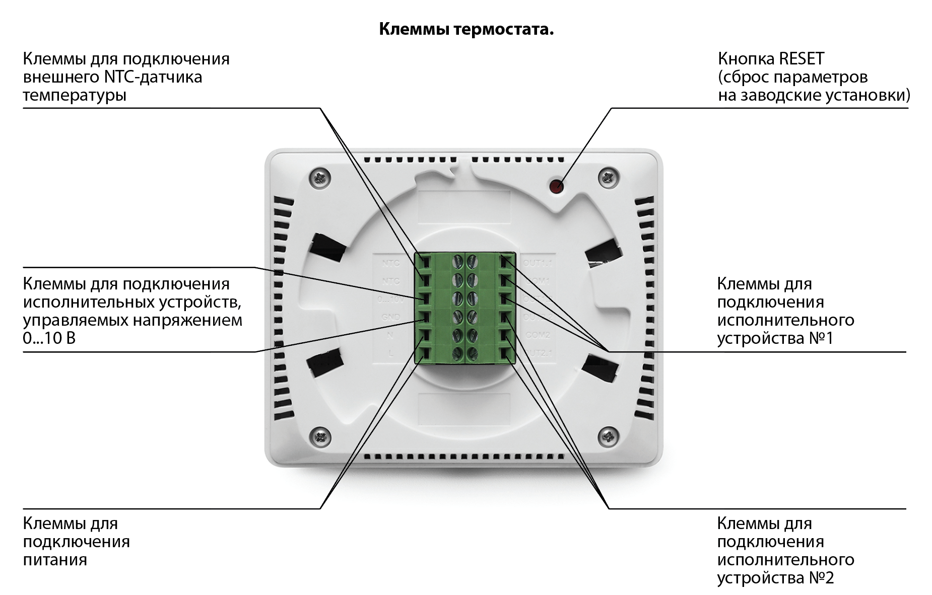 Подключение исполнительных устройств Техническая информация, документация по оборудованию "Умный дом" компании Микроа