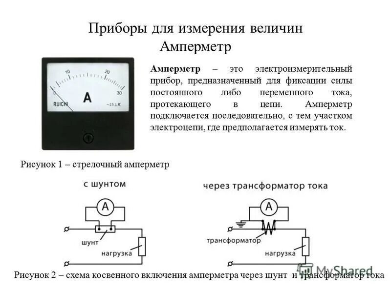 Подключение измерительных устройств Картинки ПРИНЦИП РАБОТЫ АМПЕРМЕТРА И ВОЛЬТМЕТРА