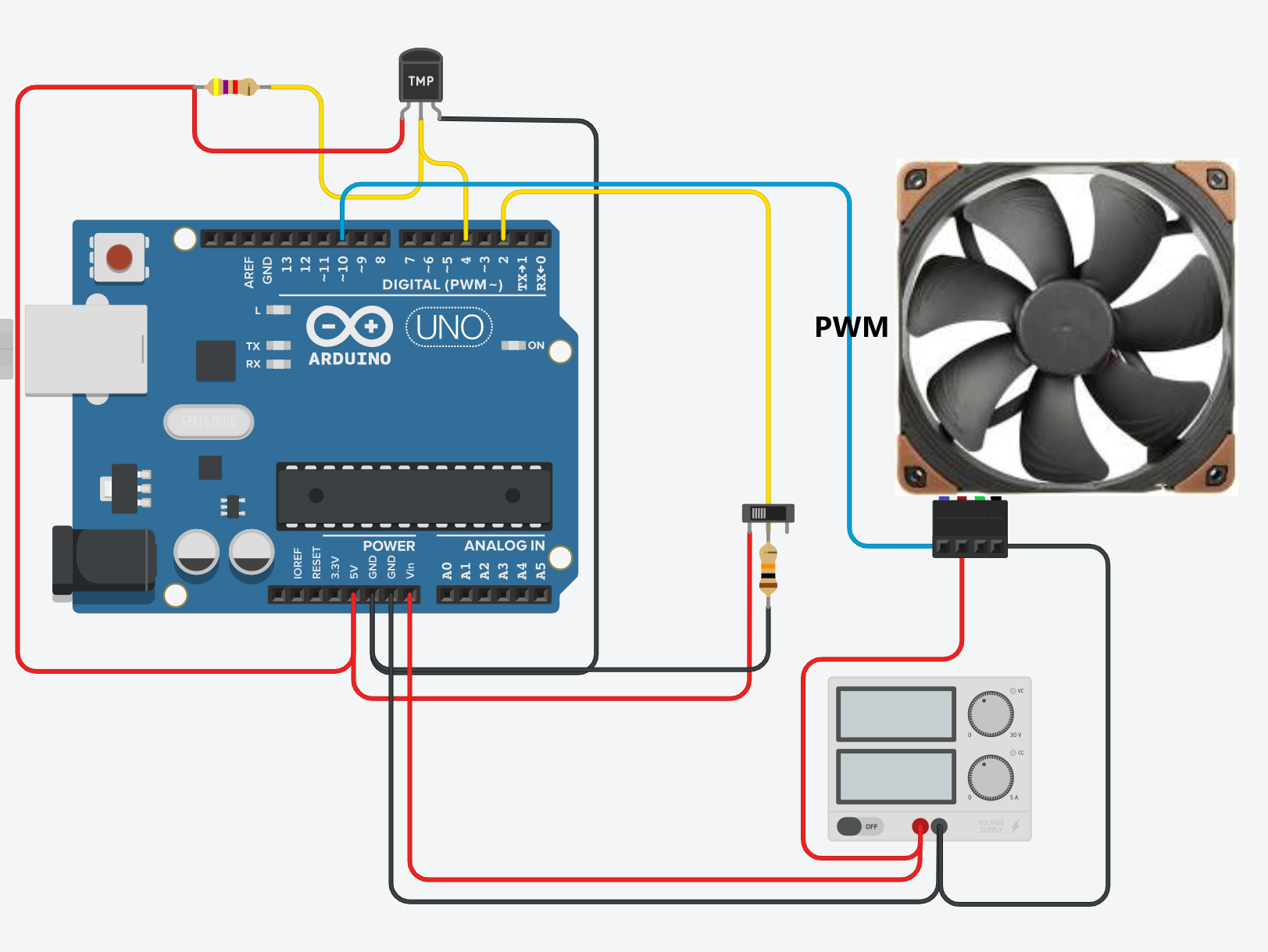 Подключение к arduino вентилятора c датчиком температуры Hiányzó Összezavarodottnak lenni Tengerész dc 12v ventilátor arduino Rosszul érz