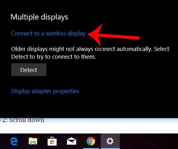 Подключение к беспроводному дисплею windows 10 отсутствует How to Wirelessly Connect to Another Display in Windows 10 - Solve Your Tech