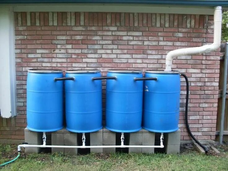 Подключение к бочке воды My homemade Rain-Barrels Rain barrel, Rain water collection, Rain barrel system