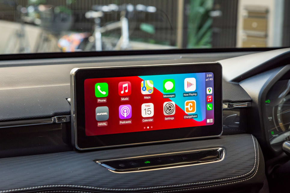 Подключение к carplay без провода GWM Haval Jolion 2022 CarsGuide