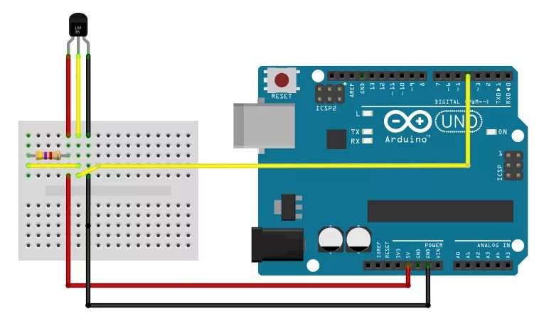 Подключение к датчику пламени к ардуино simple DS18B20 thermometer (flow) - Node-RED