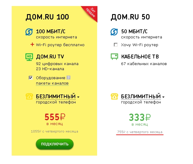 Подключение к дом ру цена домру - дешевый тариф на интернет есть или нет? - обсуждение на форуме nn.ru