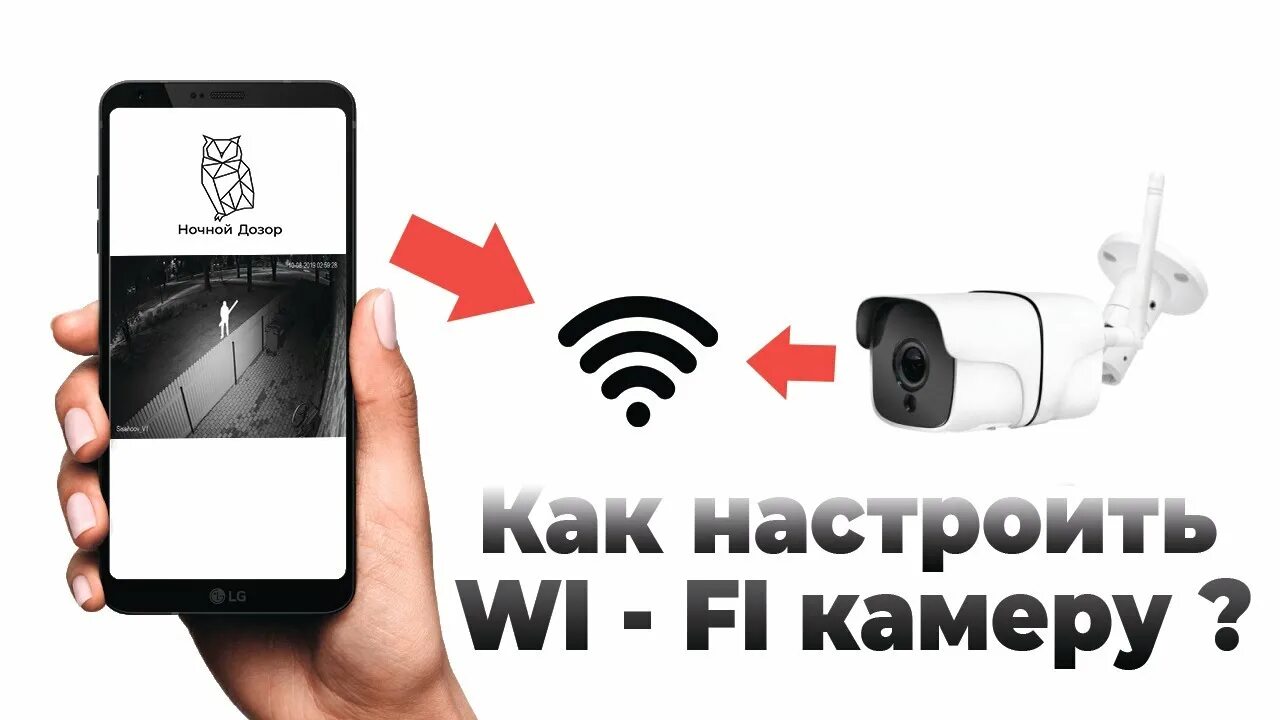 Подключение к камере телефона удаленно Как подключить Вай Фай (WI - FI) Камеру ? Видеоурок ! - YouTube