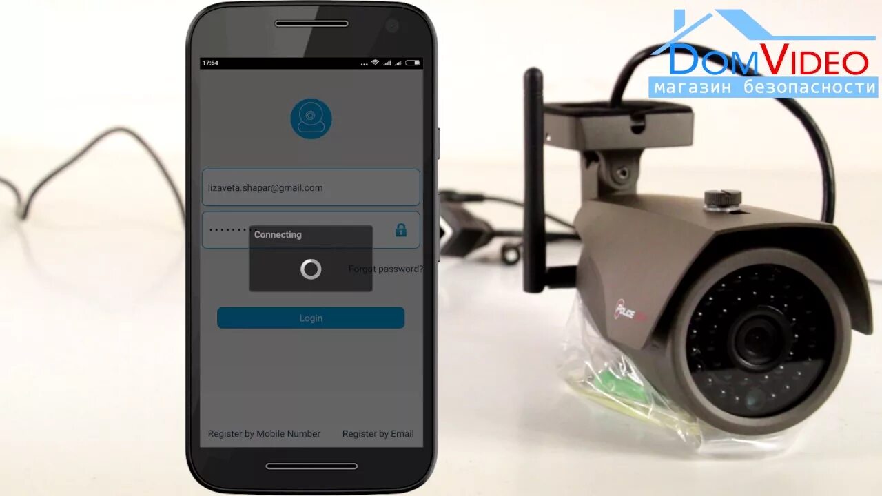 Подключение к камере телефона удаленно PC-480 WiFi IP720 PoliceCam видеокамера Как настроить подключение к смартфону do