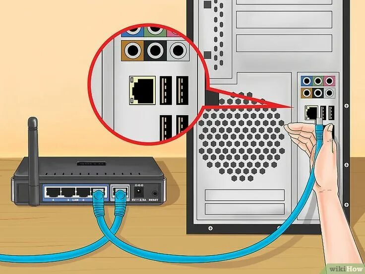 Подключение к компьютеру c How to Set Up a Wireless Router (with Pictures) - wikiHow Router, Wireless route