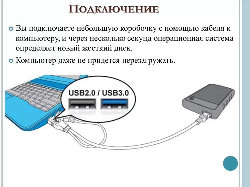 Подключение к компьютеру осуществляется через Как подключить память: найдено 73 изображений