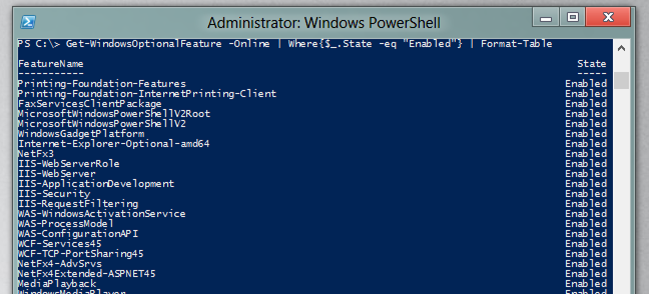 Подключение к компьютеру powershell Comment gérer les fonctionnalités facultatives de Windows à partir de PowerShell