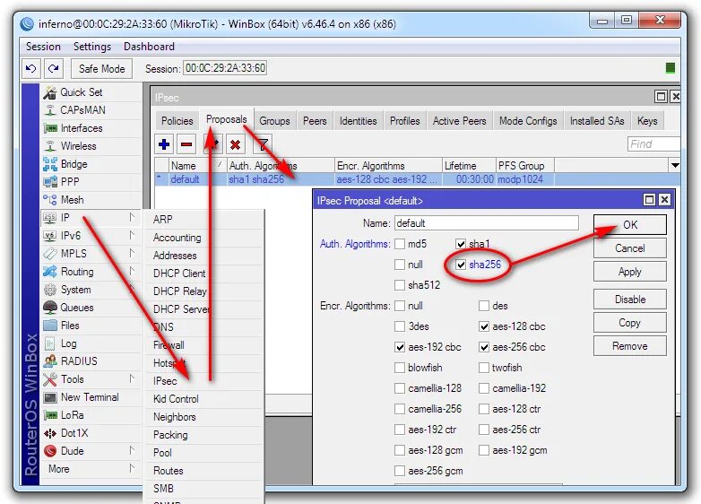 Подключение к микротик через микротик Setting Up VPN Connection via L2TP/IPsec for Mikrotik - Hostetski