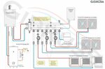 Подключение к отопление гаражные кооперативы судебные решения Схема отопления частного дома с теплыми полами