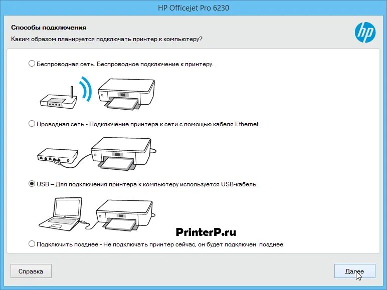 Подключение к принтеру через телефон Драйвер для HP Officejet Pro 6230 + инструкция как установить на компьютер