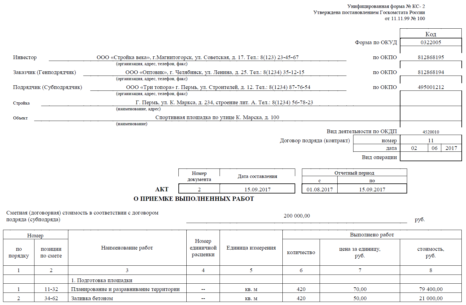 Подключение к сети кс 2 Кс 2 в строительстве пример составления