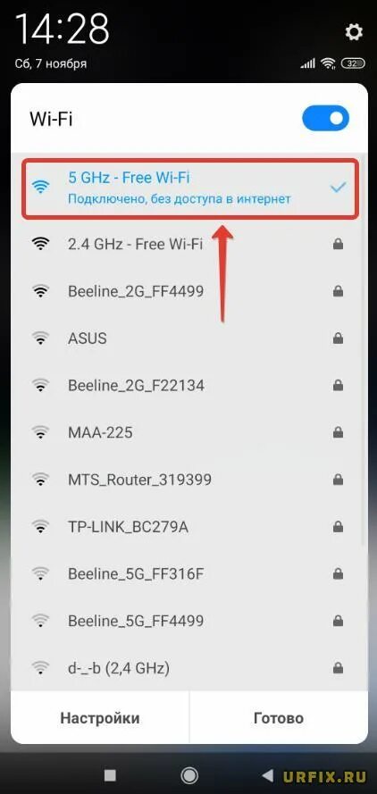 Подключение к сети вай фай телефона Как настроить Wi-Fi подключение без доступа в интернету