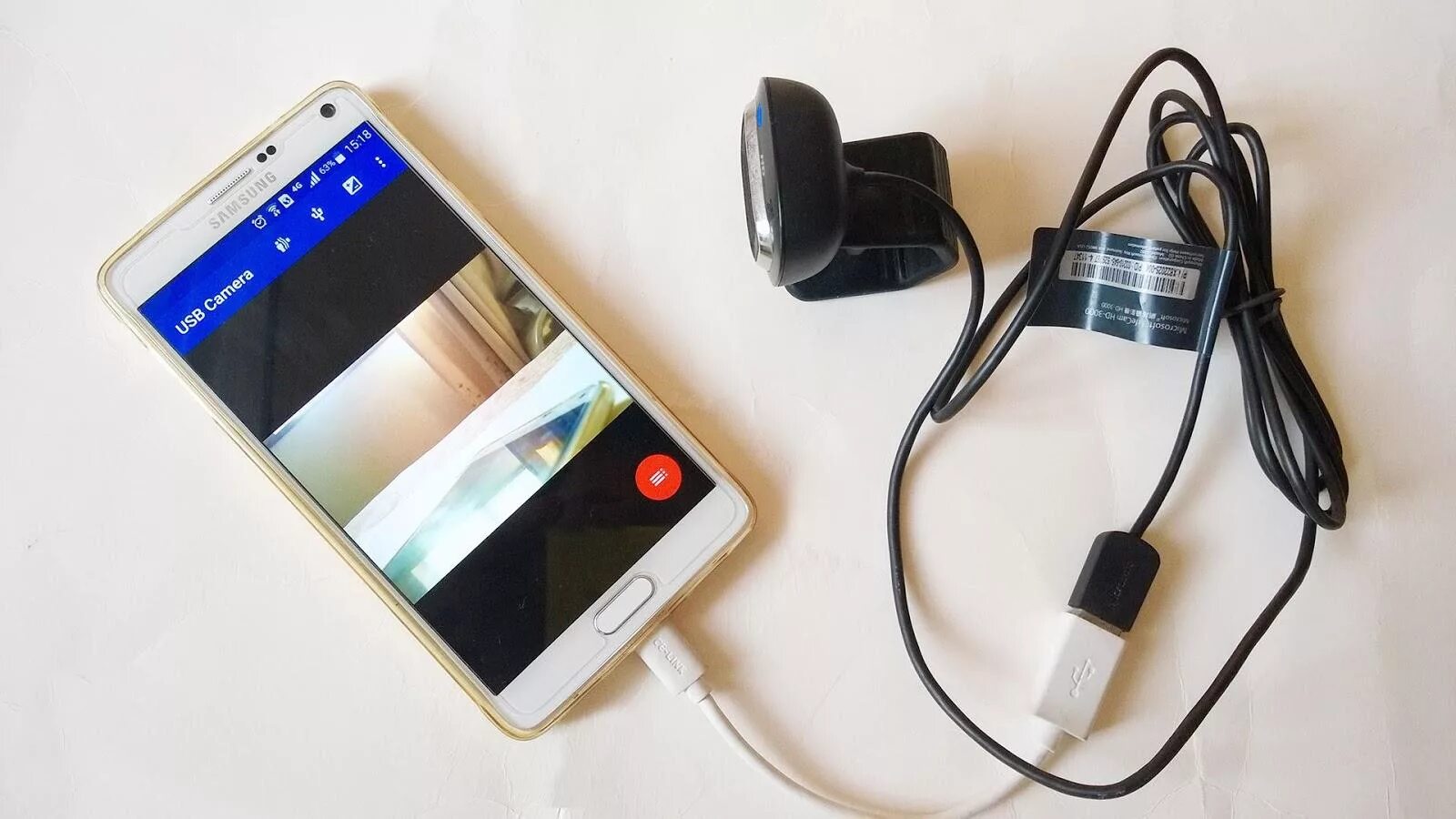 Подключение к смартфону через камеру USB Camera - Connect EasyCap or USB WebCam скачать APK на Android