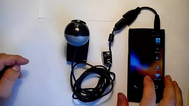 Подключение к смартфону через камеру Как подключить WebCamera к android - смотреть видео онлайн от "mkv_unap" в хорош