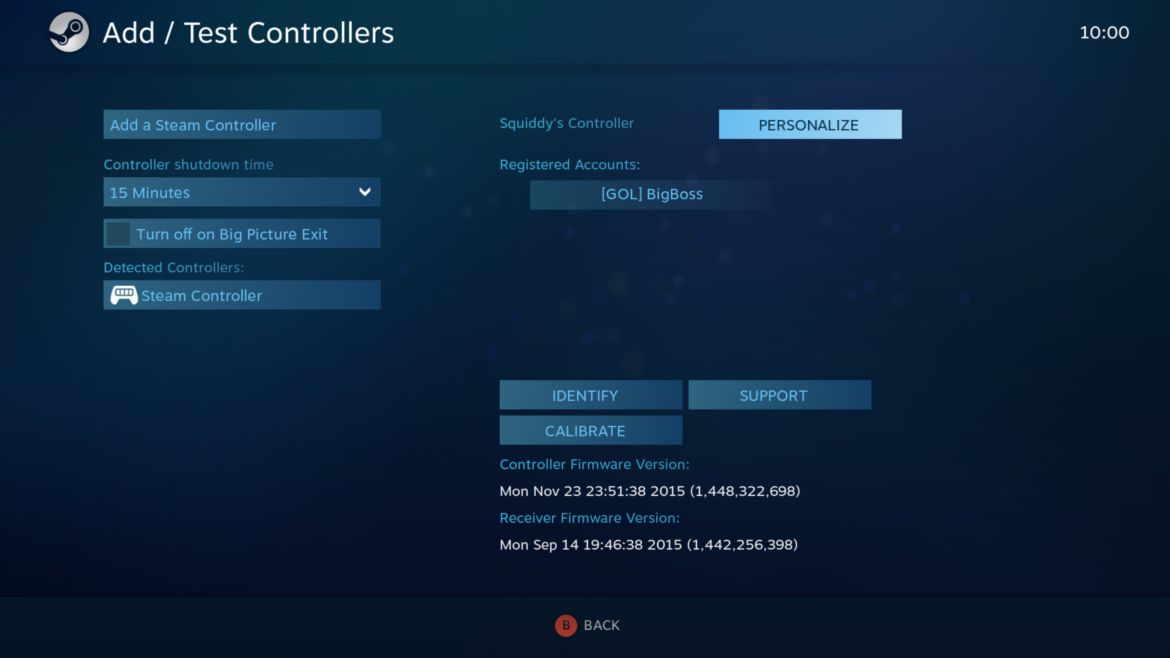 Подключение к стим кс 2 Steam Controller updated, you can name it, take configs with you, adjust the lig