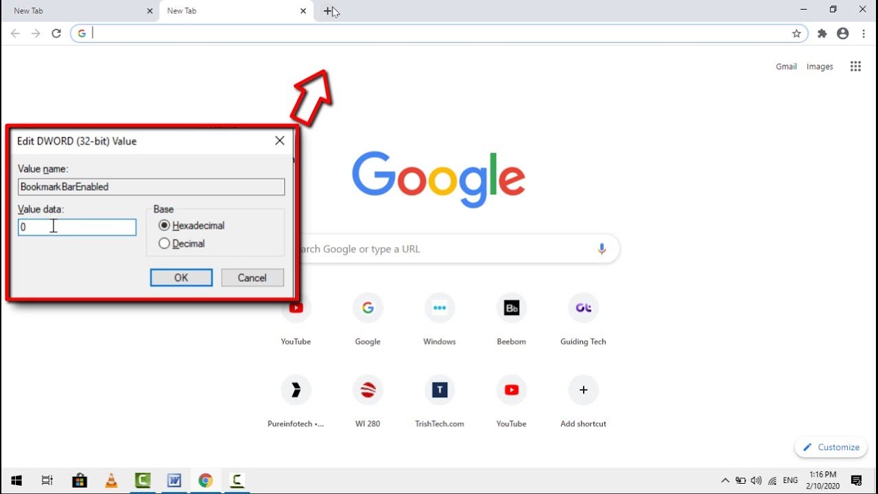 Подключение к телефону гугл How to Permanently Hide Bookmarks Bar from New Tab Page in Chrome on Windows 10 