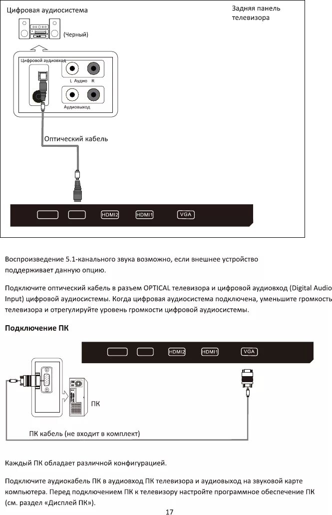 Подключение к телевизору андроид тв Просмотр инструкции жк телевизора DEXP F55D8000K, страница 19 - Mnogo-dok - бесп