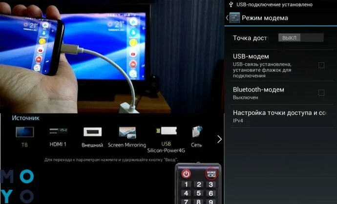 Подключение к телевизору через miracast Как подключить андроид к телевизору через usb для трансляции экрана - пошаговая 