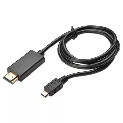 Подключение к телевизору через usb кабель ASSMANN Electronic USB micro B - HDMI type A, 1m M... AK-300307-010-S USB дата к