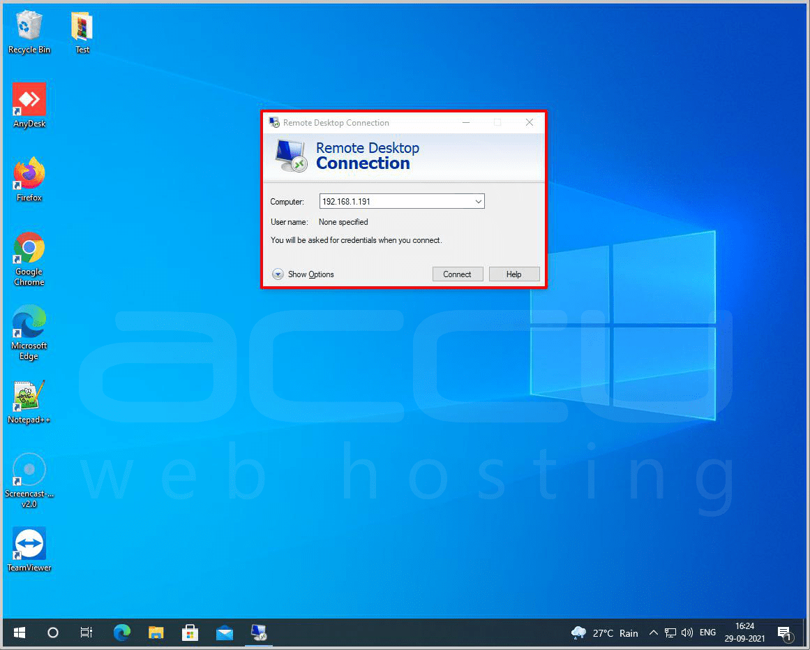 Подключение к удаленному рабочему столу cisco How Do I Connect to Windows VPS via RDP with a Non-Standard Port? - Windows VPS 