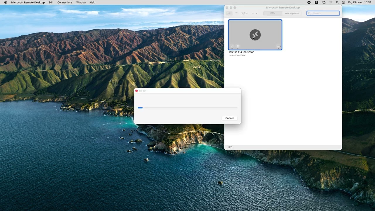 Подключение к удаленному рабочему столу mac os RDP подключение на Mac - YouTube