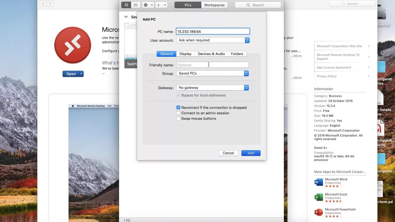 Подключение к удаленному столу mac Mac to Windows remote Desktop - YouTube