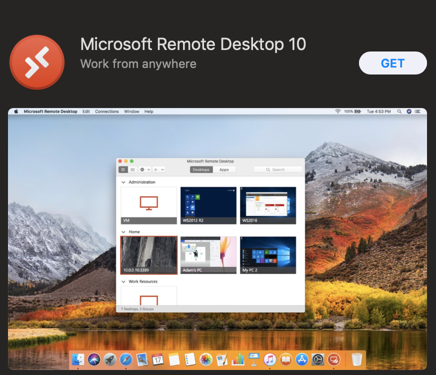 Подключение к удаленному столу mac os Remote Desktop for Mac OSX " BUMC Information Technology Boston University