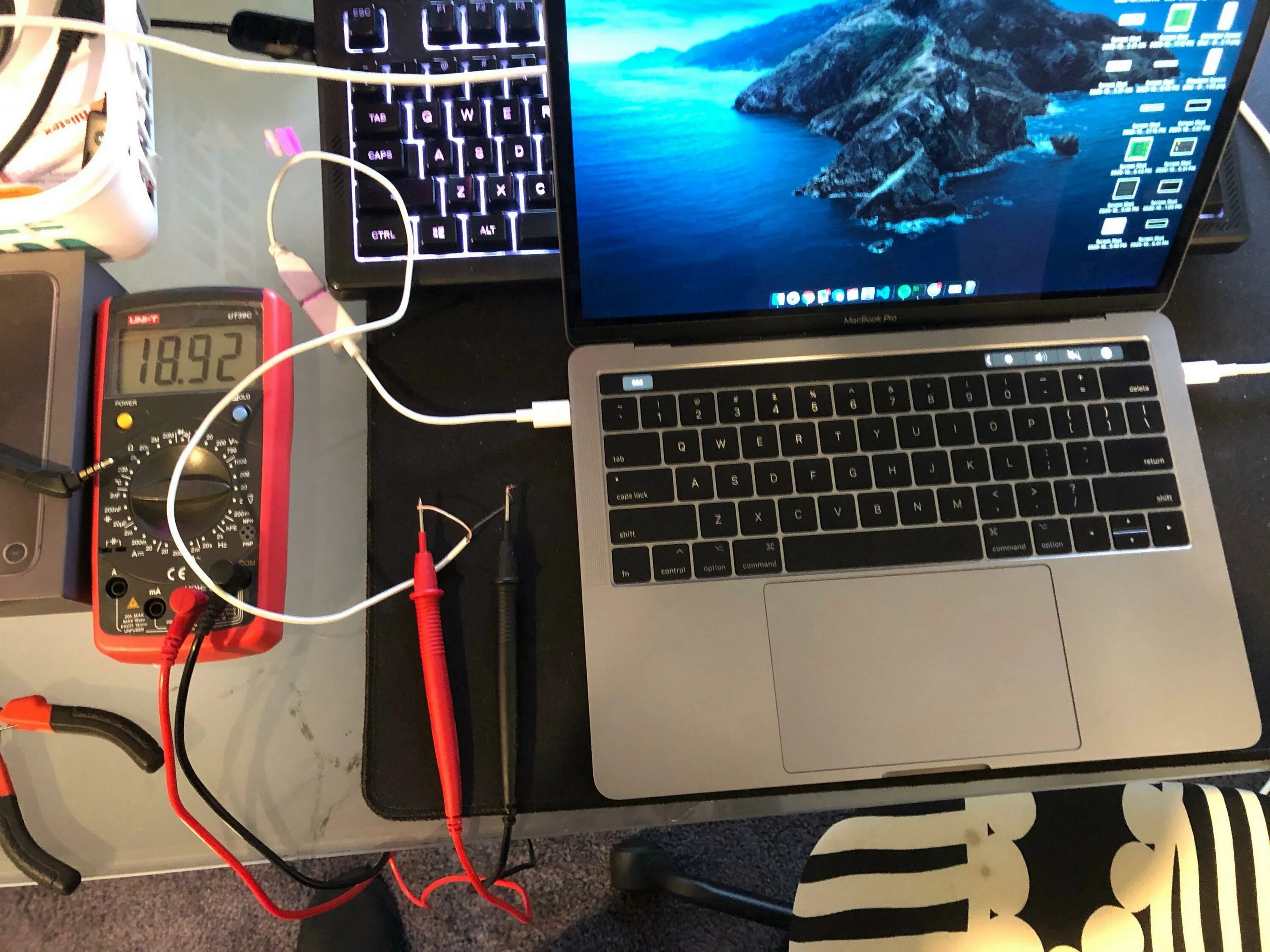 Подключение к удаленному столу на макбуке 2017 MacBook Pro - USB-C to Display-Port not working? - Ask Different