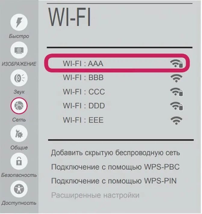 Подключение к wifi телевизора lg Картинки НАСТРОЙКА ТЕЛЕВИЗОРА WIFI