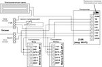 Подключение к замку зафира b Подключение считывателя к 5r