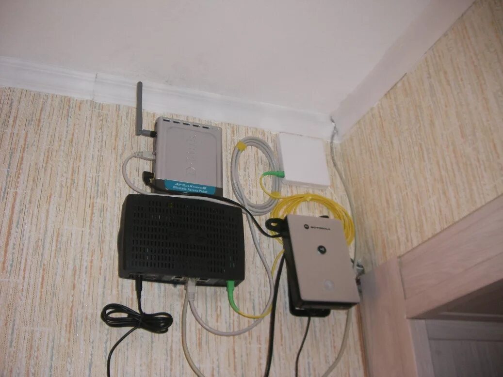 Подключение кабельного интернета в частный дом GPON: Фотографии розеток, мест монтажа и т.п. / Форум АДСЛ Клуба - сообщество по