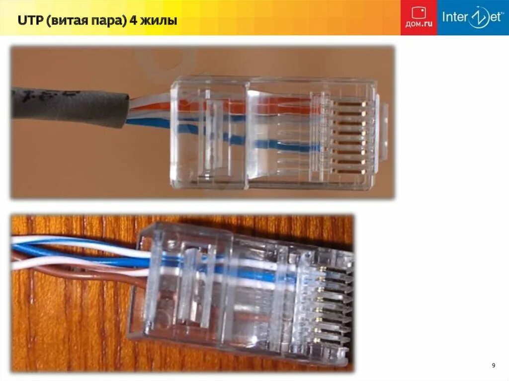 Подключение кабеля интернета 4 провода Картинки ОБЖИМ ВИТОЙ ПАРЫ 4 ЖИЛ