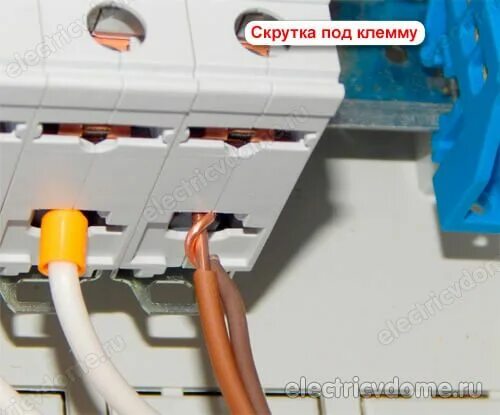 Подключение кабеля к автоматическому выключателю Защита двух линий одним автоматом Электропроводка, Дом, Провод