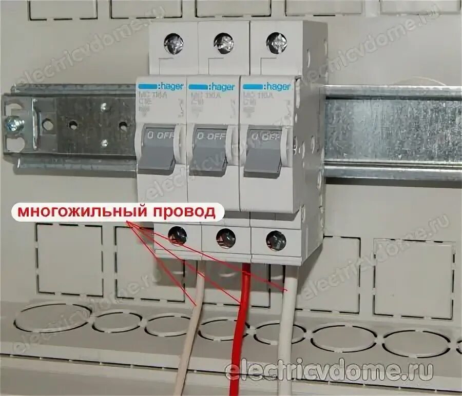 Подключение кабеля к автоматическому выключателю Ошибки при подключении автоматов в щитке Электротехника, Безопасность дом, Элект