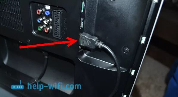 Подключение кабеля к телевизору филипс Как в Windows 10 подключить телевизор к ноутбуку по Wi-Fi, или HDMI кабелю?