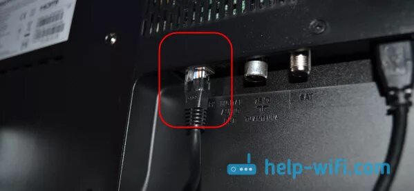 Подключение кабеля к телевизору филипс Подключаем телевизор Philips к интернету по сетевому кабелю (LAN), через роутер