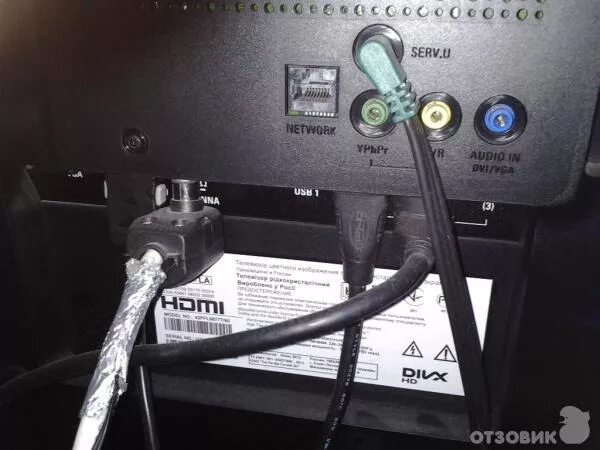 Подключение кабеля к телевизору филипс Отзыв о ЖК-Телевизор Philips 42PFL6877T/60 Новинка в нашем доме