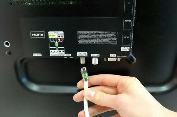 Подключение кабеля телевидения к телевизору Как настроить антенну на телевизоре для цифрового телевидения - инструкция