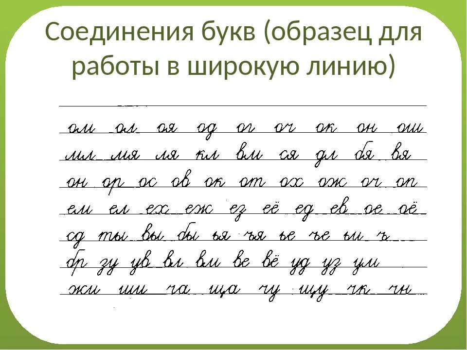 Подключение как правильно пишется Роль каллиграфии в рамках реализации ФГОС НОО