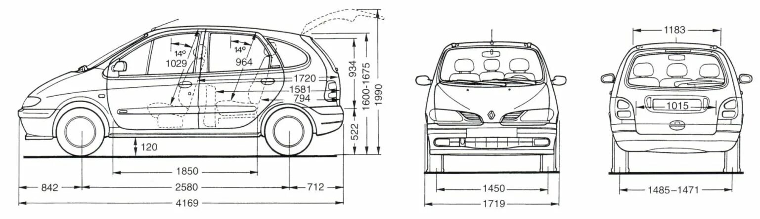 Подключение кам шины на рено сценик 1 Кузовной ремонт Рено Сценик - (Renault Scenic) в СПб от компании СКР СКР Сервис