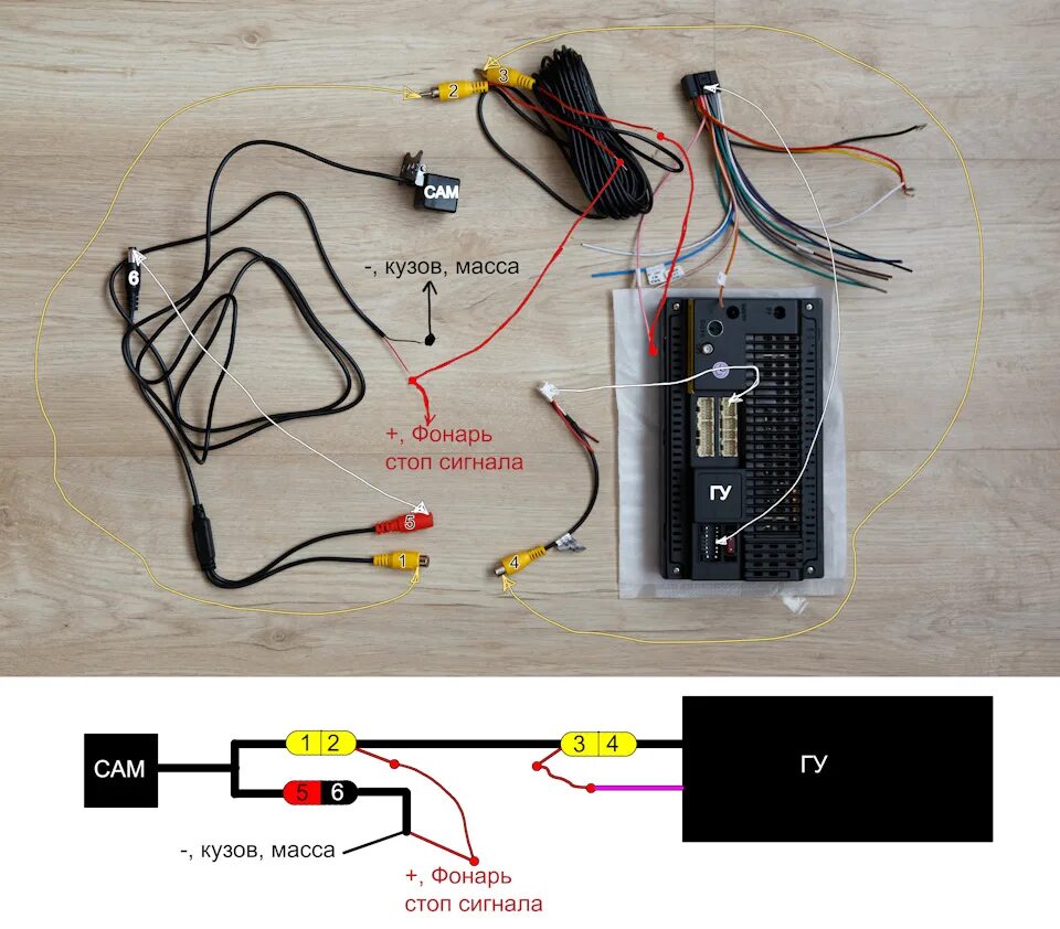 Подключение камер кругового обзора к магнитоле Как подключить круговой обзор к магнитоле - фото - АвтоМастер Инфо