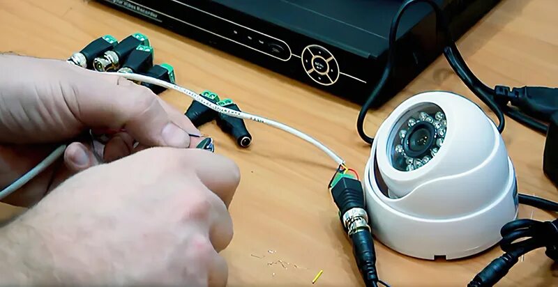 Подключение камеры 380 Как правильно подключить камеру видеонаблюдения?