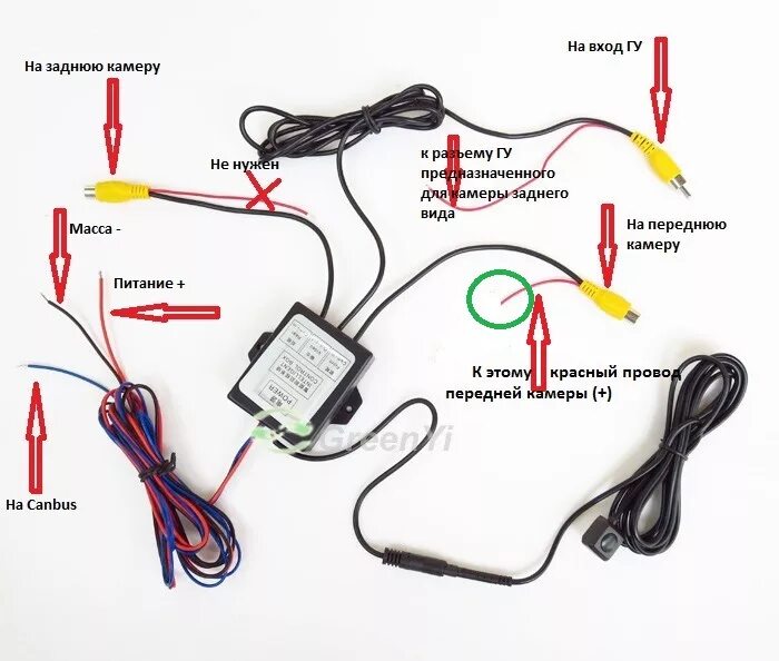 Подключение камеры android Подключение кнопки 3T0927123B на переднюю камеру - Skoda Superb Mk2, 1,8 л, 2014