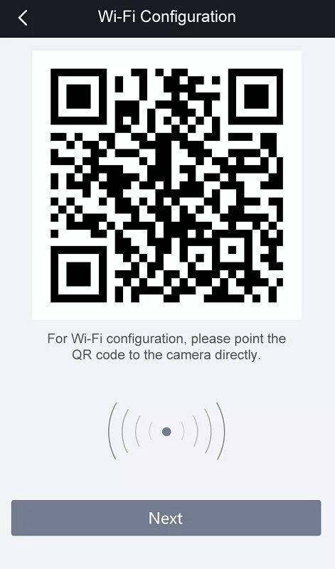 Подключение камеры без qr кода Видеокамера код