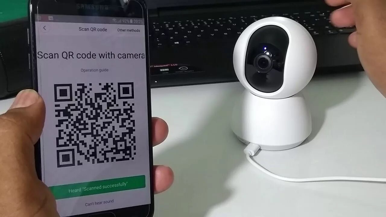 Подключение камеры без qr кода Xiaomi mijia...A MELHOR CAMERA DE VIGILANÇIA... - YouTube